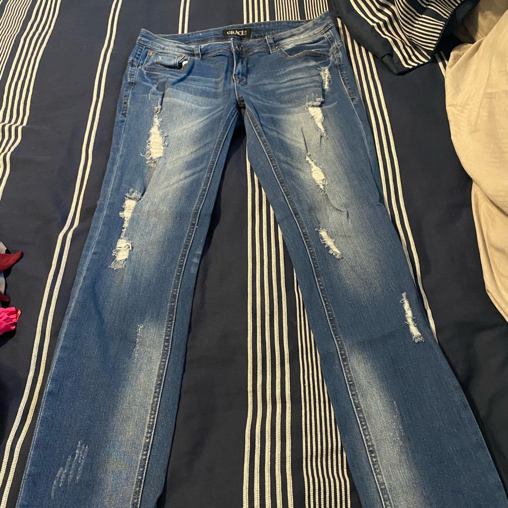 Grace straight legged jeans!